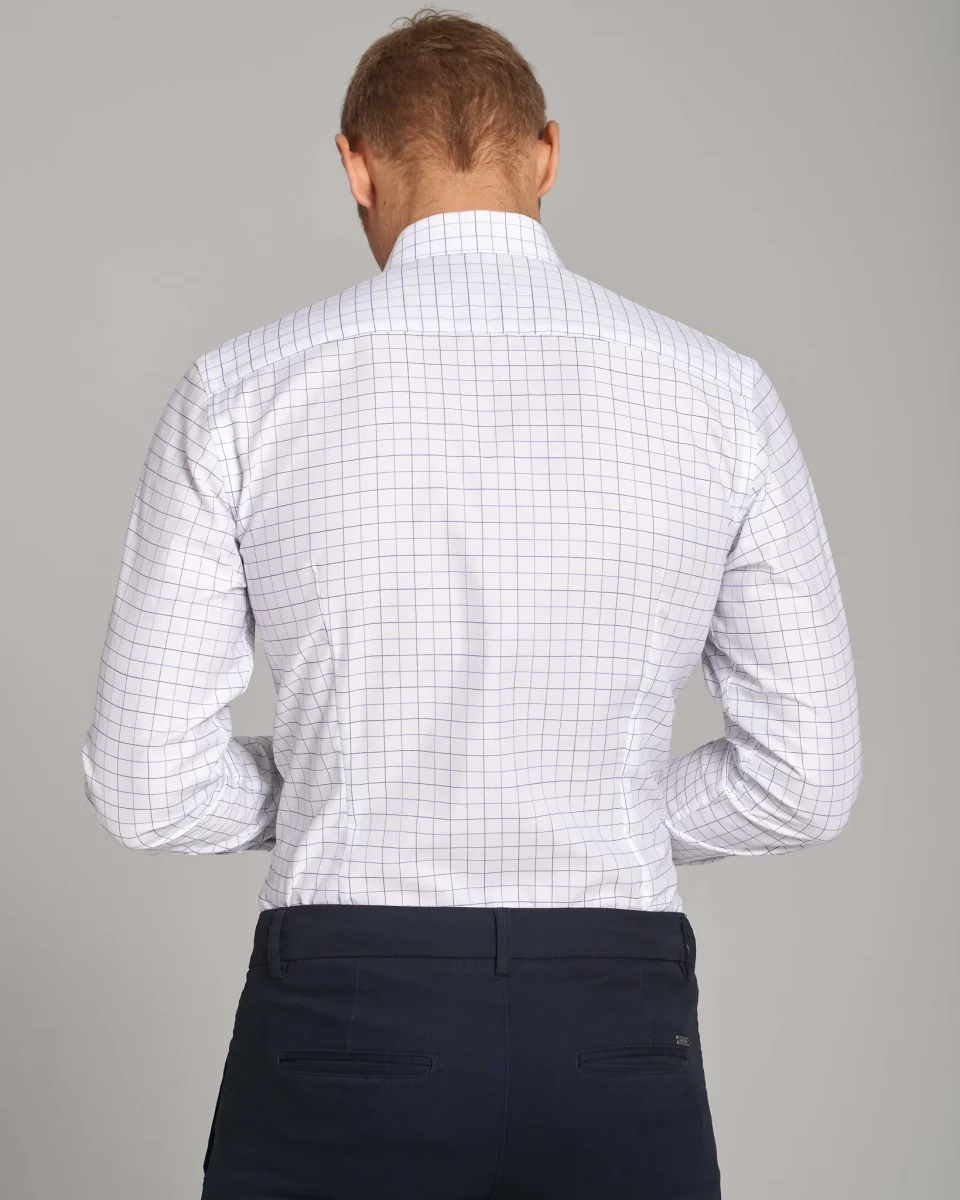 BS Elias Modern Fit Skjorta - White - Bild 6
