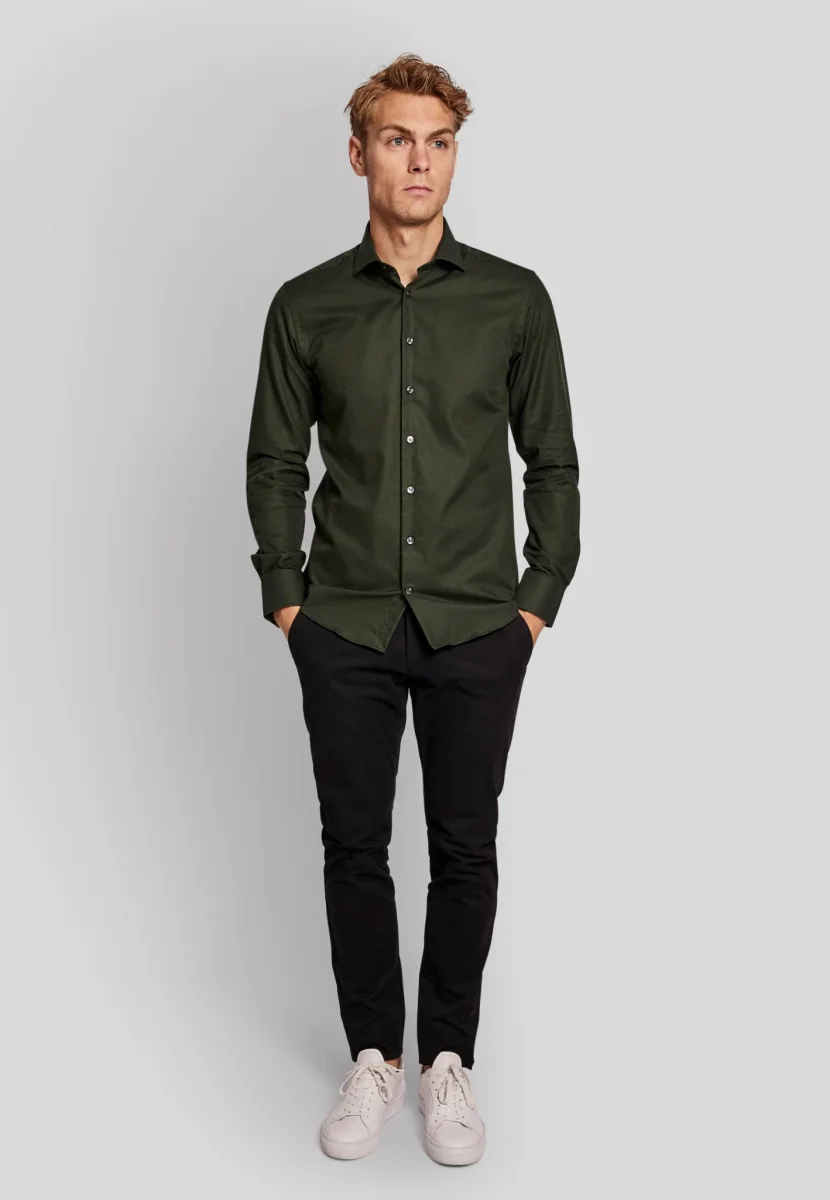 BS Hanna slim fit Skjorta - Green - Bild 4