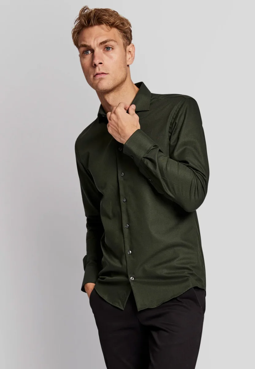 BS Hanna slim fit Skjorta - Green - Bild 5
