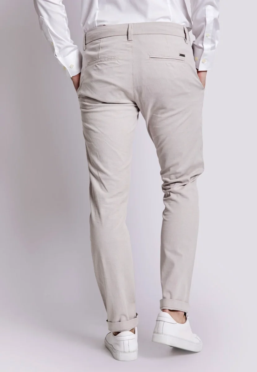 BS Francisco Slim Fit Chinos - Beige - Bild 6