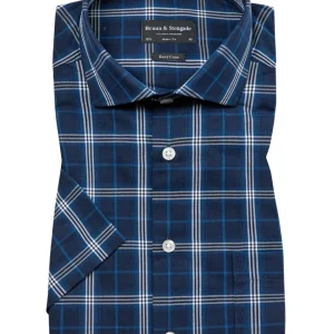 BS Haseeb Modern Fit Skjorta - Dark Blue