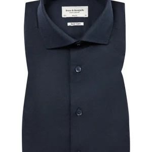 BS Nate Slim Fit Skjorta - Navy