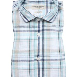 BS Almeria Casual Slim Fit Skjorta - Light Green