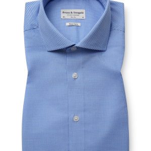 BS Young Slim Fit Skjorta - Blue