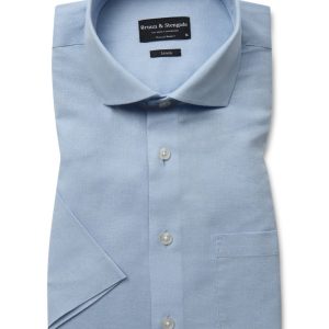 BS Lott Casual Modern Fit Skjorta - Light Blue