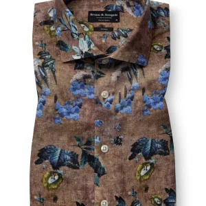 BS Graham Casual Modern Fit Skjorta - Brown