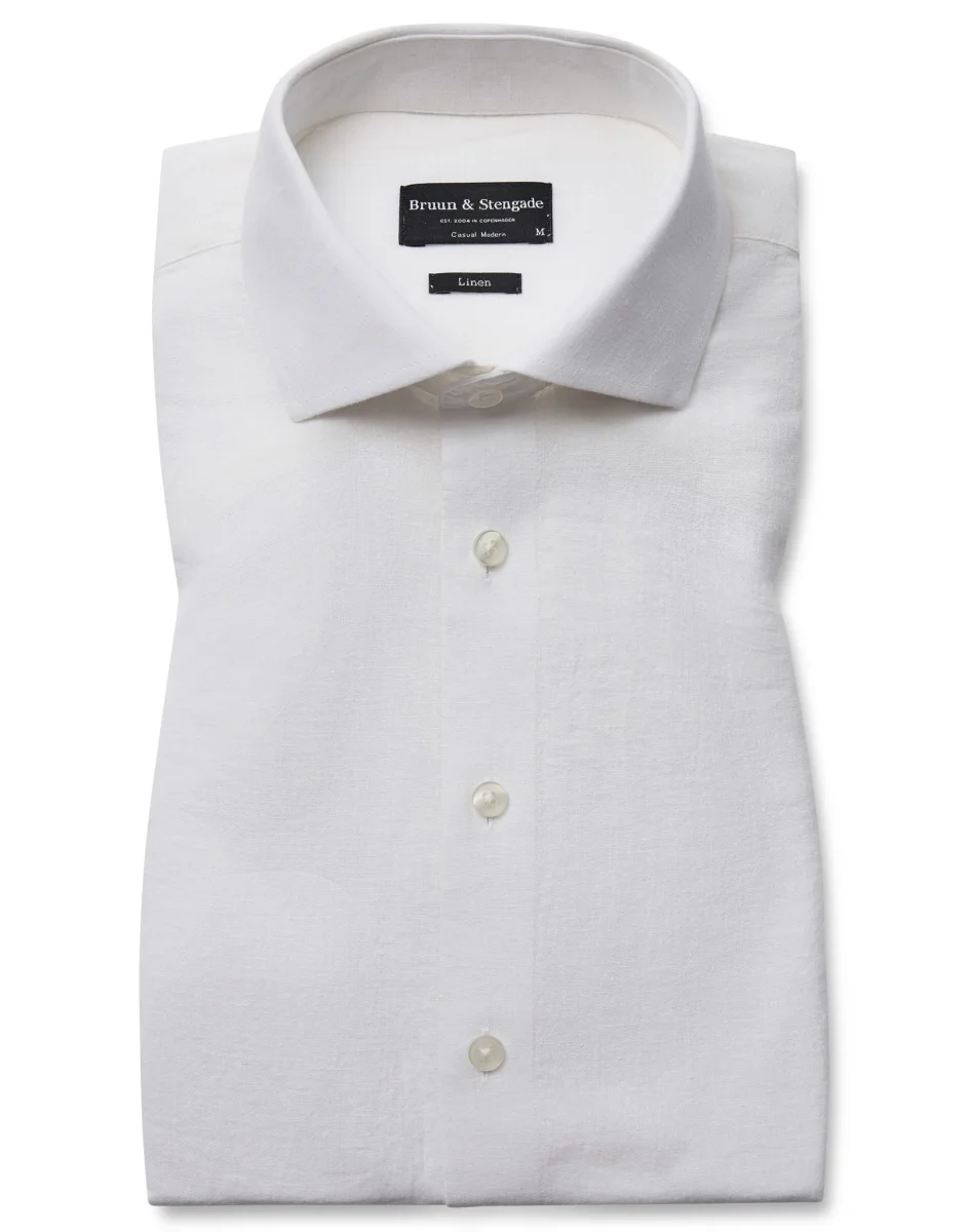 BS Butkus Casual Modern Fit Skjorta - White - Bild 2