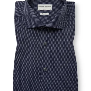 BS Tyreke Slim Fit Skjorta - Navy
