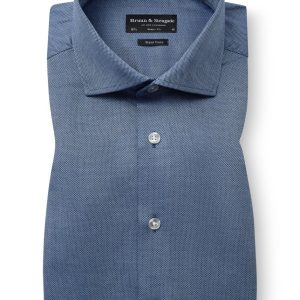 BS Ingles Modern Fit Skjorta - Blue