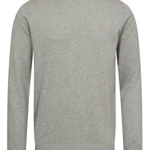 BS Jupiter Regular Fit Stickat - Light Grey
