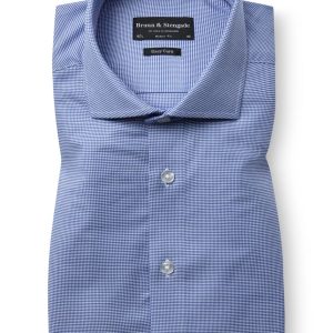 BS Struff Modern Fit Skjorta - Dark Blue