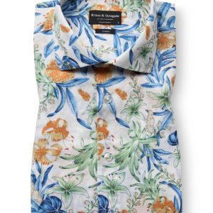 BS Bearman Casual Modern Fit Skjorta - White