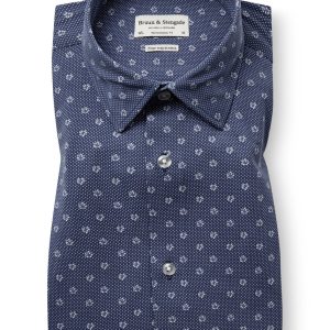 BS Grenier Performance Fit Skjorta - Dark Blue