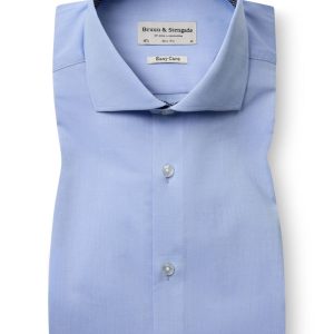 BS Judge Slim Fit Skjorta - Light Blue