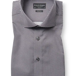 BS Nolan Modern Fit Skjorta - Brown
