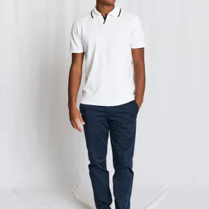 BS Syros Regular Fit Pikétröja - White