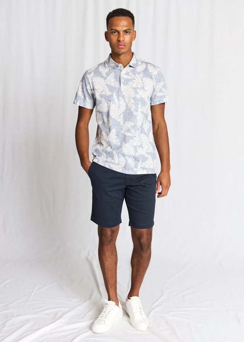 BS Hydra Regular Fit Pikétröja - Dusty Blue