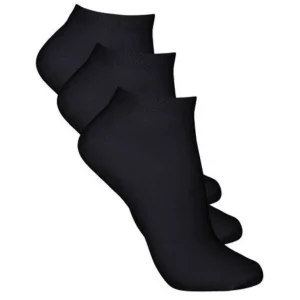 3-Pack Lifewear Ankelstrumpor Bambu Svart