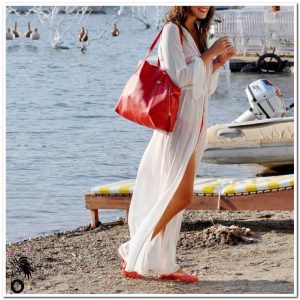Irma lång strandklänning