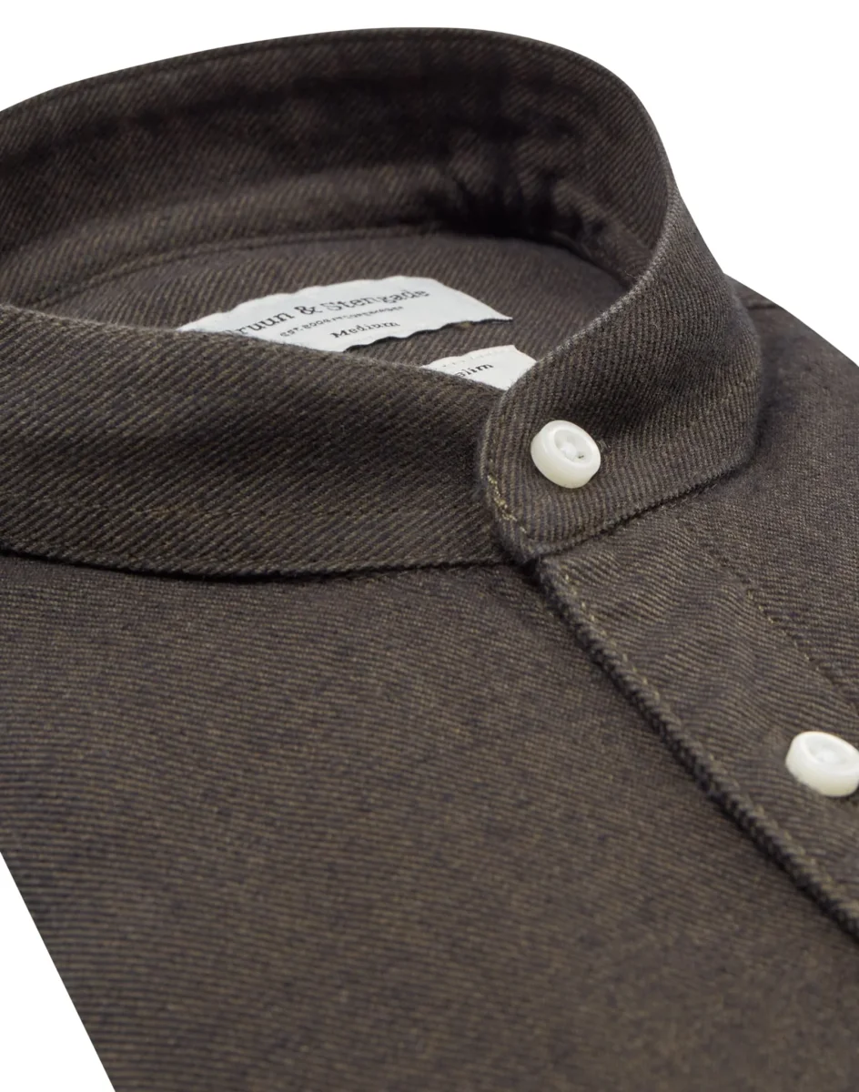 BS Amadou Casual Slim Fit Skjorta - Dark Green - Bild 3