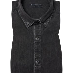 BS Sola modern fit Skjorta - Svart
