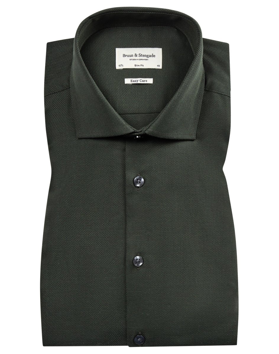 BS Hanna slim fit Skjorta - Green
