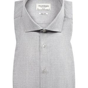 BS Lincoln slim fit Skjorta - Ljusgrå