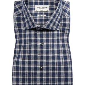 BS Steadman slim fit Skjorta - Blue