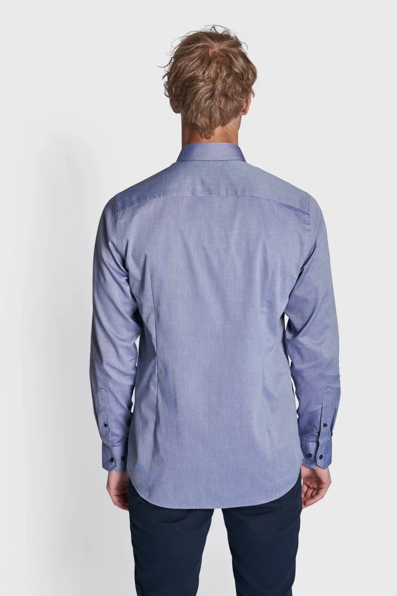 BS Felix Modern Fit Skjorta - Blå - Bild 6