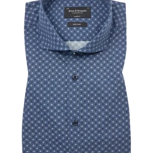 BS Jamie Modern Fit Skjorta - Dark Blue