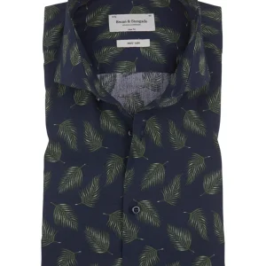 BS Jimmy Slim Fit Skjorta - Navy