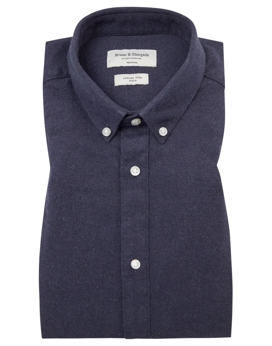 BS Jobe Fritidsskjorta Slim Fit - Thunder