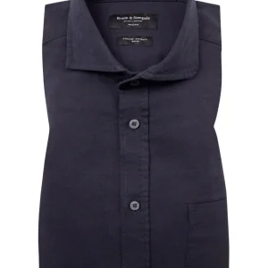 BS Lamin Casual Modern Fit Skjorta - Navy