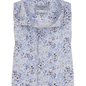 BS Manny Super Slim Fit Skjorta - Ljusblå