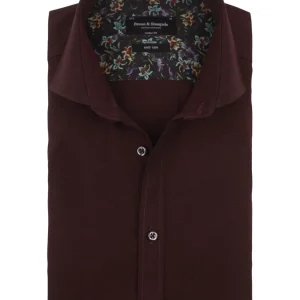 BS Maquire Modern Fit Skjorta - Bordeaux