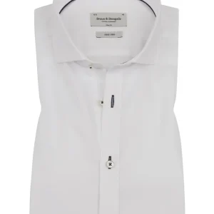 BS Mark Slim Fit Skjorta - White