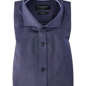 BS Matteo Modern Fit Skjorta Navy - Navy