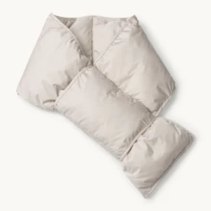 Padded Scarf - Silver Grey