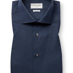 BS Tatis Slim Fit Skjorta - Navy