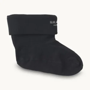 Fleece Sock - Black Creme