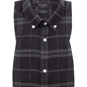 BS Sanneh Casual Modern Fit Skjorta - Svart