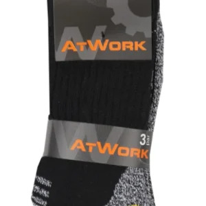 At-Work Kraftig Arbetssocka 3-pack