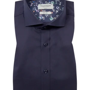 BS Toni Slim Fit Skjorta - Navy