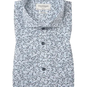 BS Weak Slim Fit Skjorta - Blå
