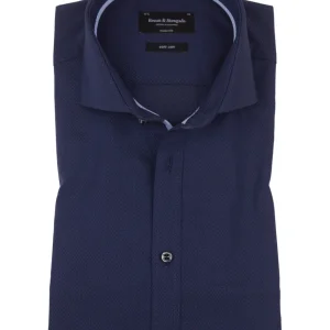 BS Zinchenko Modern Fit Skjorta - Dark Blue