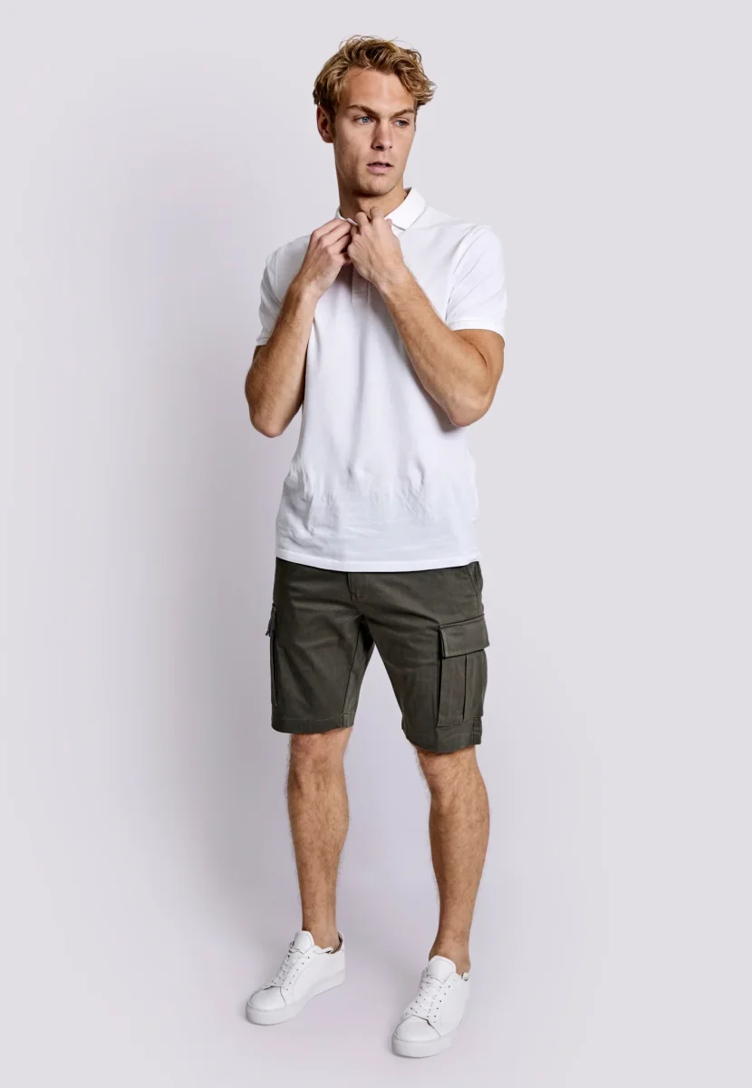 BS Adrian Regular Fit Shorts - Army - Bild 4