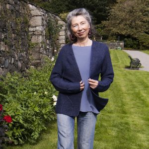 Somatic Arc rätstickad cardigan