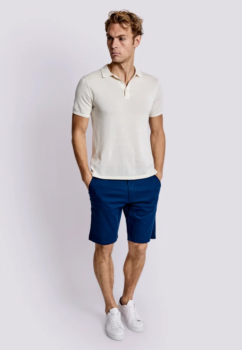 BS Massimo Regular Fit Shorts - Blå - Bild 4